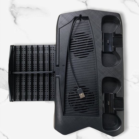 PS5 Multi Function Cooling Fan Charging Base Stand NEW - Picture 3 of 4